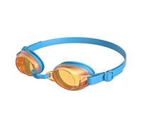 Speedo Unisex Jet Junior Goggles, Blue/Orange, One Size
