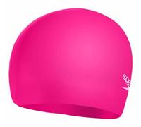 Speedo Unisex-Youth Plain Moulded Silicone Junior Swimming Caps