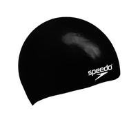 Speedo Children's Junior Plain Moulded Silicone Swimming Cap, Swim Essentials, Hair Protection