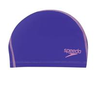 Speedo Unisex-Youth Long Hair Cap | Swim Cap | Snag Free | Easy-On, Galactic Purple/Taffy Pink, One Size