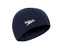 (Junior, Black) Speedo Junior Adult Polyester Swimming Cap - 6 To 14 Years - Various Colours New (2020)