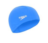 (Junior, Blue) Speedo Junior Adult Polyester Swimming Cap - 6 To 14 Years - Various Colours New (2020)