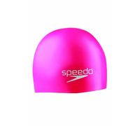 Speedo Unisex-Youth Swim Cap Silicone Junior Pink, One Size