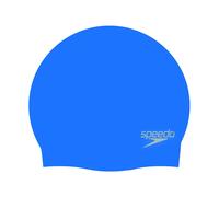 Speedo UnisexAdult Plain Moulded Silicone Swimming Cap Swim Essentials Ha