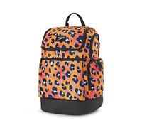 Speedo Unisex's Large Teamster Backpack 35-Liter, Cheetah Orange Pop 2.0, One Size