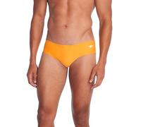 Speedo Unisex's Swimsuit Brief Eco Flex 3” Outseam Beachstar Swim, Mandarin Peel, 30