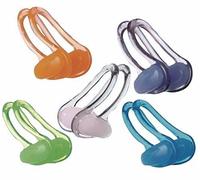 Speedo Universal Clear Swimming Nose Clip Aquatic Nose Plug Assorted Sold Single