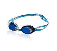 Speedo Vanquisher 2.0 Mirrored Swim Goggle, Pacific Blue