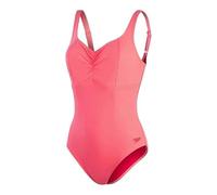 Speedo Womens Aquanite Shape One Piece Swimsuit Cinder Rose