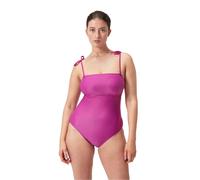 Speedo Womens Bandeau One Piece Swimsuit in Pink - Size X-Large