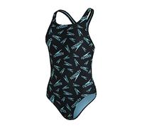 Speedo Women's Boom Logo Allover Medalist Swimsuit