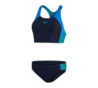 Speedo Womens Colbl Spl Mbk Two Piece Pool Beach Swimsuit Swimwear