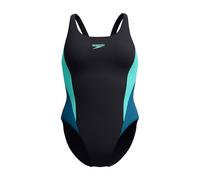 Speedo Women's Colourblock 2.0 Swimsuit Swimming Costume Arctic Glass Size 36" Approx UK 14