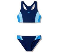 Speedo - Women's Colourblock Splice 2 Piece 2.0 - Bikini size 8, blue
