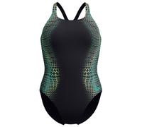 Speedo - Women's Digital Printed Medalist - Swimsuit size 12, black
