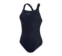 Speedo Women's Swimsuit Eco Endurance+ Medalist - Chlorine Resistant, Athletic Fit - Navy BNWT