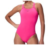Speedo Endurance+ Medalist Swimsuit Womens 12 (M) Pink