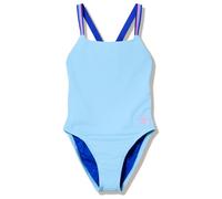Speedo - Women's Female Solid Comfort V-Back - Swimsuit size 14, blue
