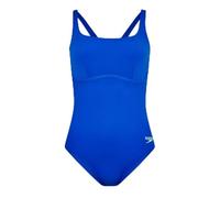 Speedo Women's Flex Band Swimsuit with Integrated Swim Bra | Swim FitneS | Training, Lagoon Blue/Celeste, 3232