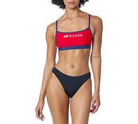 Speedo Women's Guard Swimsuit Sport Bra Top Endurance Thin Strap US Red Large