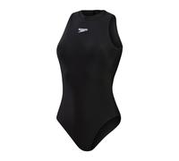 Speedo Women's Hydrasuit Swimsuit | One Piece SwiMing Costume, S&S Black, 28