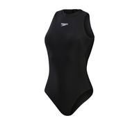 Speedo Adult Female Hydrasuit Swimsuit | One Piece SwiMing Costume, S&S Black, 2828