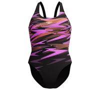 Speedo Womens Hyperboom Placement Muscleback - Coral Sands, Purple, Size 36, Women Purple