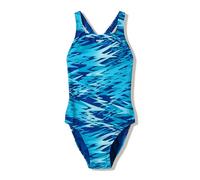 Speedo Women's Hyperboom Print Medalist Swimsuit, Night Watch, 42
