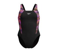 Speedo Womens HyperBoom Splice Muscleback Swimsuit Black