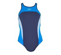 Speedo Womens/Ladies Colour Block Cross Back One Piece Swims GT17053