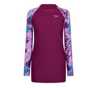 Speedo Womens/Ladies Floral Long-Sleeved Modesty Swimsuit GT56754