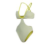 Speedo Womens/Ladies Gingham Cut Out One Piece Swimsuit GT45799