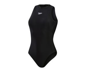 Speedo Womens/Ladies Hydrasuit Eco EnduraFlex One Piece Swimsuit (Black) - Size 16 UK