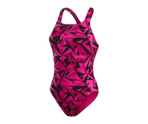 Speedo Womens/Ladies Hyperboom One Piece Swimsuit28 UK Black/Pink GT45862
