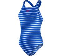 (24 UK, Blue/White) Speedo Womens/Ladies Medalist One Piece Swimsuit