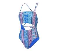 Speedo Womens/Ladies Paisley Swimming One Piece Swimsuit GT49397