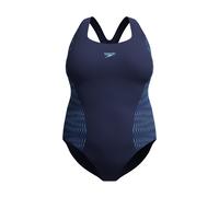 Speedo Womens/Ladies Placement Medalist Printed Plus One Pie18 UK Navy PT852