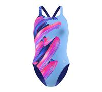 Speedo Womens/Ladies Placement Powerback Printed One Piece Swimsuit