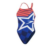 Speedo Womens/Ladies Placement Star One Piece Swimsuit