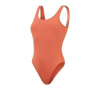 (12 UK, Orange) Speedo Womens/Ladies Textured U-Back One Piece Swimsuit