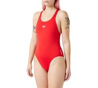 SPEEDO WOMENS MEDALIST SWIMMING COSTUME SWIMSUIT ENDURANCE+ BLACK NAVY BLUE RED