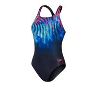 Speedo Women's Medalist Swimsuit / Pink Navy / Training Swimwear / RRP £38