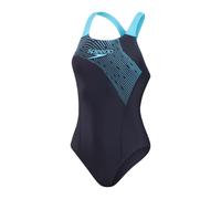 Speedo Womens Medley Logo 1 Piece in Navy - Size 8 UK