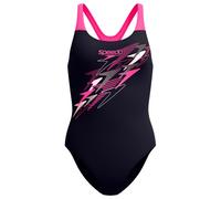 Speedo Women's Swimsuit Medley Logo Medalist One-Piece Black Size 42
