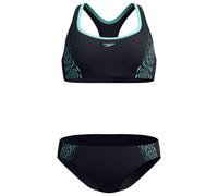 Speedo - Women's Placement 2 Piece - Bikini size 12, black