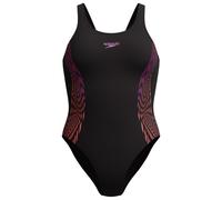 Speedo - Women's Placement Muscleback - Swimsuit size 8, black