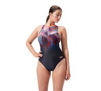 Speedo Womens Plmt Hyst Af Black/red 32