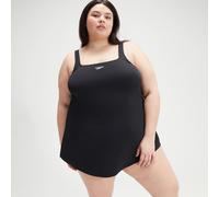 Speedo Womens Plus Size Swim Dress Size: 46, Colour: Black