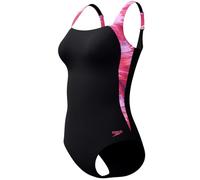 Speedo One-Piece Swimsuit Luna Lustre Print - Shaping - Black, Size 42