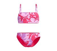 Speedo Womens Printed Adjustable Thinstrap 2 Piece Raspberry Fill 34